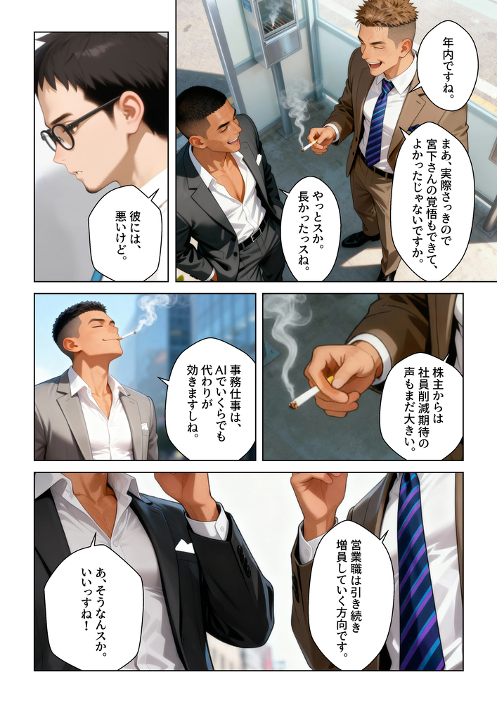 【エロ漫画】国家と美女たちに求められ続ける快楽と狂乱の日々に興奮が収まらない！