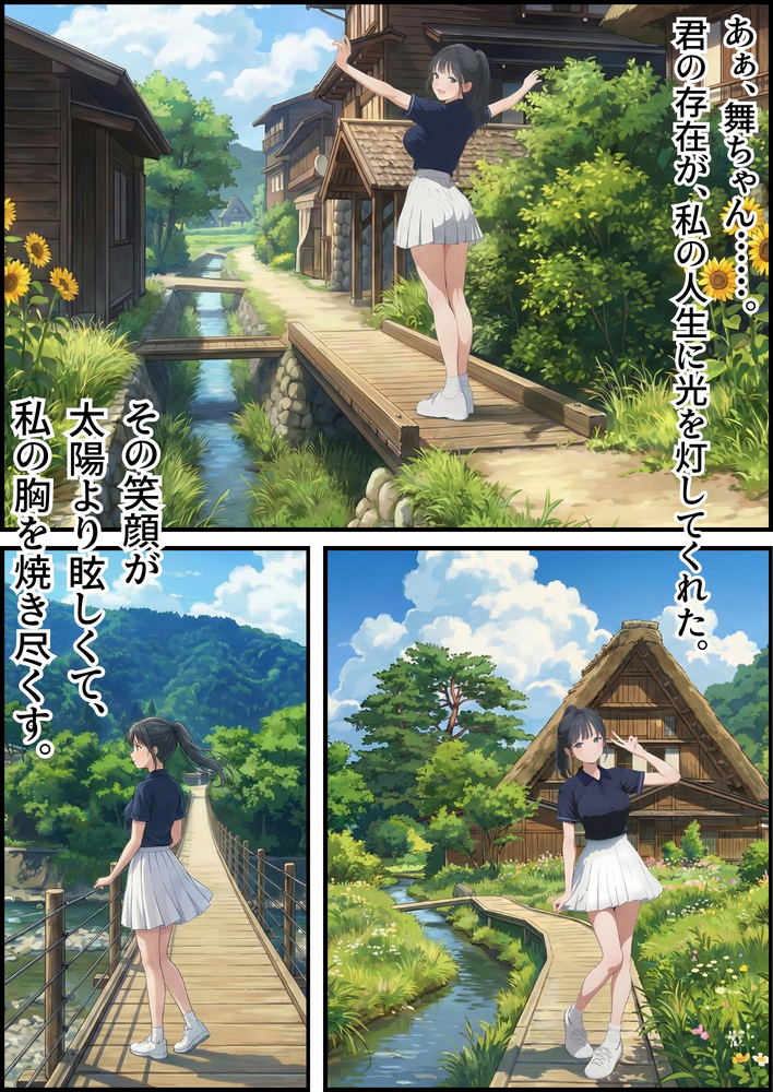 【エロマンガ】観光しながらのいちゃらぶセックス…こんな旅がしてみたいwww