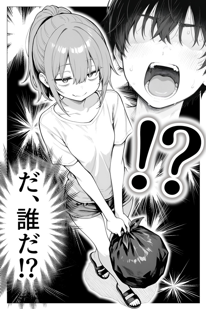 【エロ漫画】アパートの隣人が理想的すぎるちっぱい女の子と思ったらまさかのバツイチ38歳！