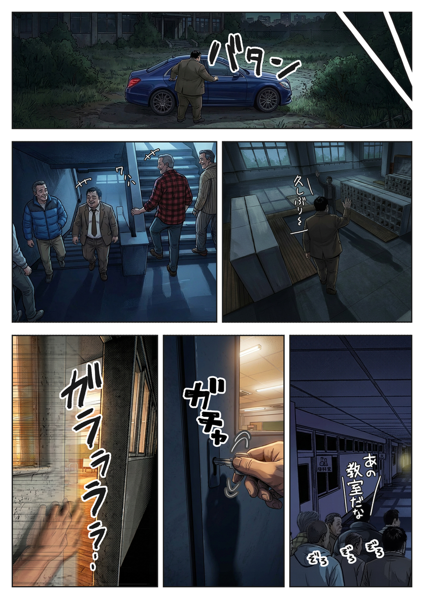 【エロマンガ】人生終わろうとしていた女の子がおっさん達の性処理係になることに…