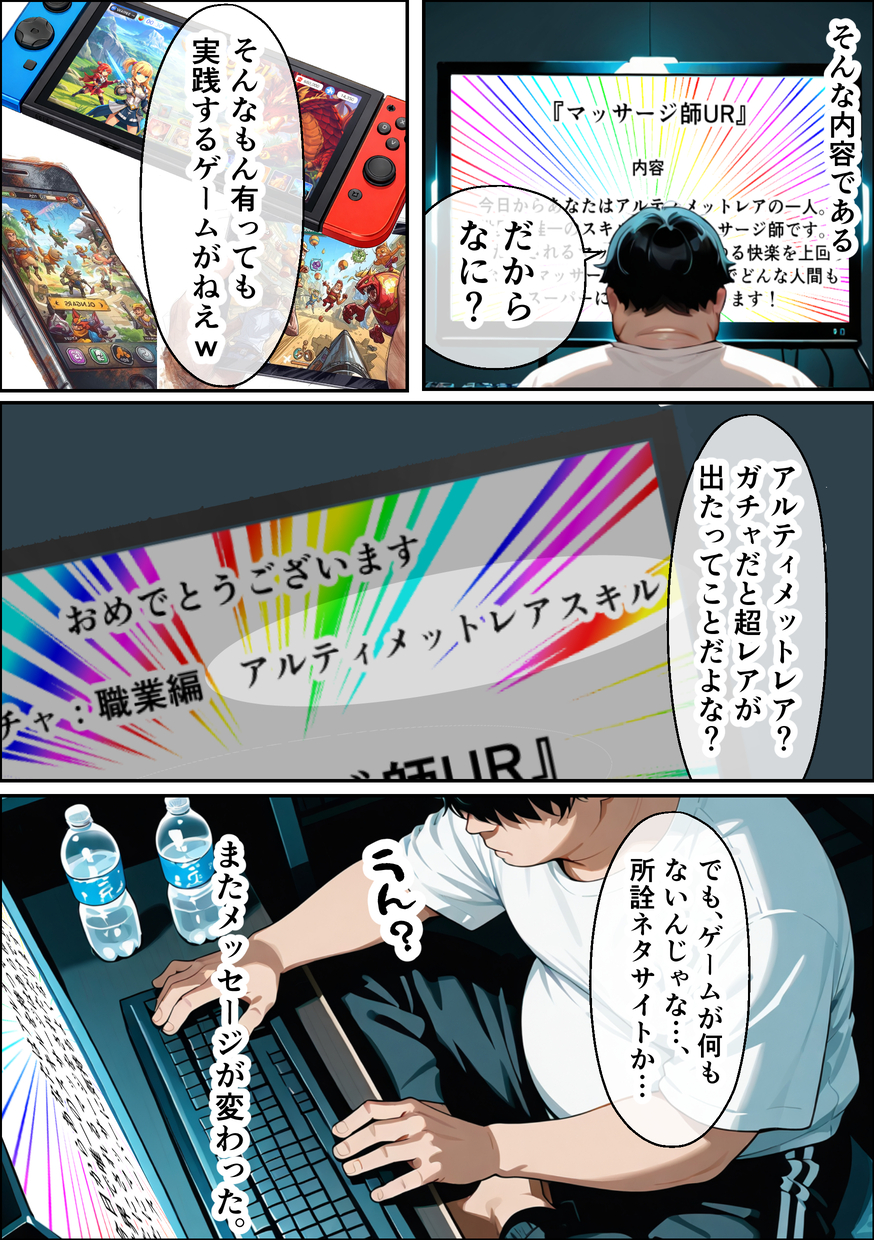 【えろまんが】マッサージという名の強制種付けセックスがエロ過ぎるwww