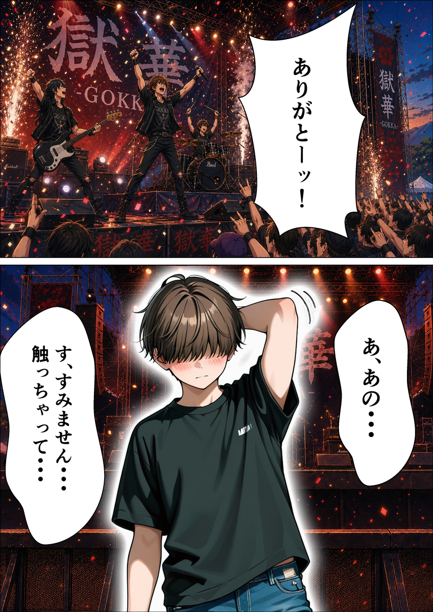 【えろまんが】バンド系ギャルとのイチャラブセックスが最高すぎるwww