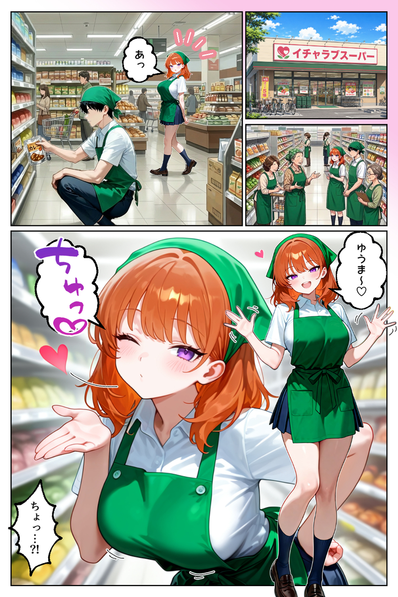 【えろまんが】場所をわきまえずエッチしまくってる姿にドキドキが止まらない！