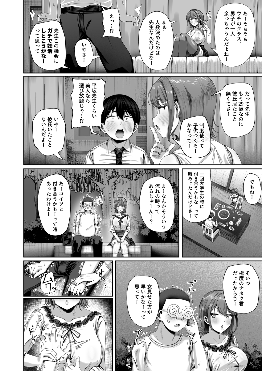 【えろまんが】先生との生ハメ子作り実習が気持ち良すぎる件www