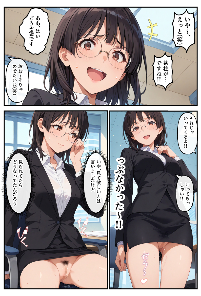 【えろまんが】ムラムラが止まらなくなったOLさん…ついに露出を覚えてしまい…