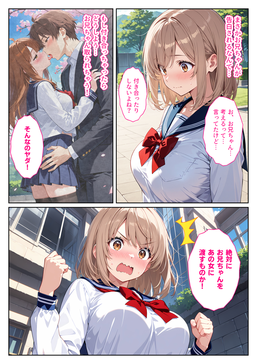 【エロマンガ】大好きなお兄ちゃんに中出しを迫る妹が可愛すぎてヤバい！