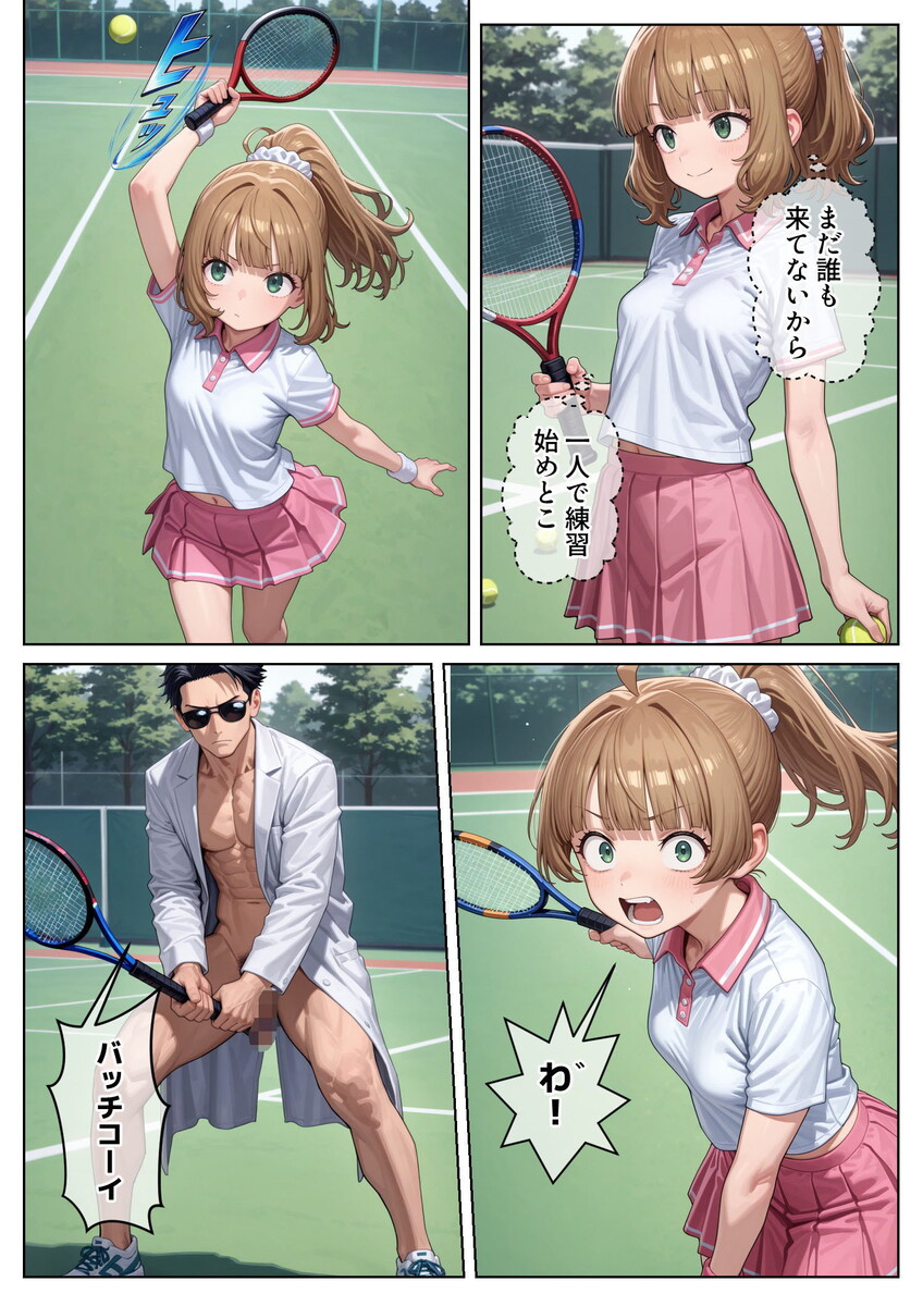 【エロ漫画】健康的な女の子達にエッチな検査をはじめる男…ヤリタイ放題の検査が羨ましすぎるwww