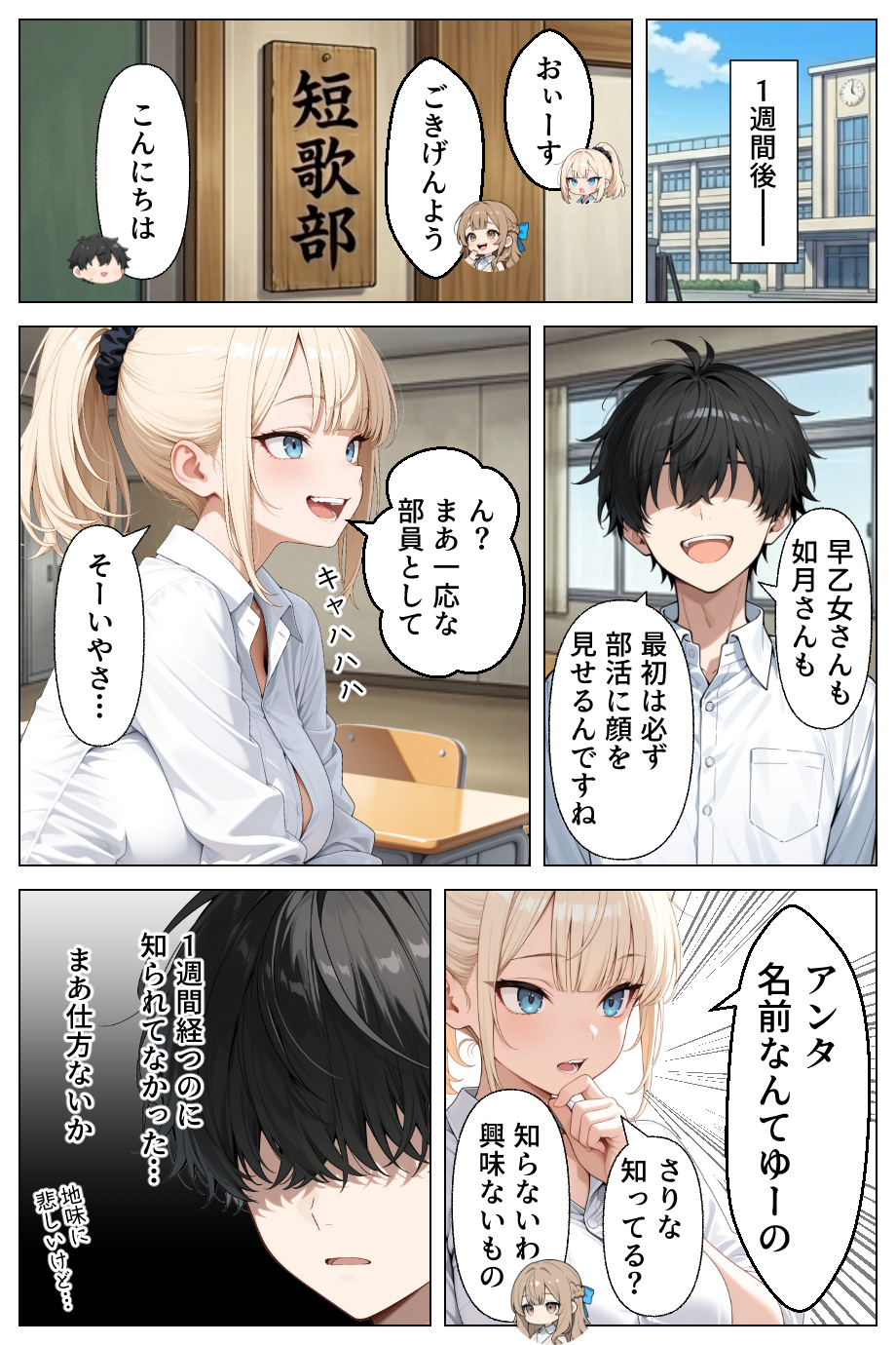 【エロ漫画】夢はハーレム3P！噂のノートに自分の願望を書きまくった結果www