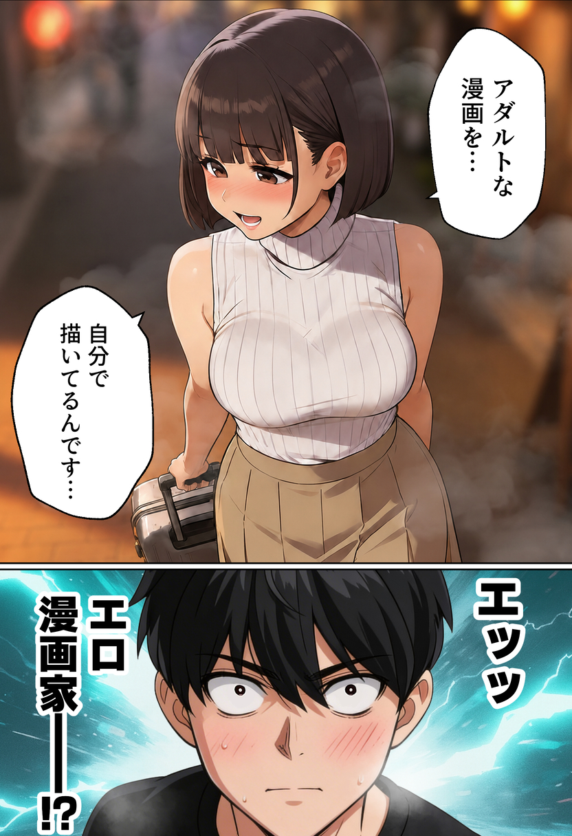 【えろまんが】エチエチすぎるマチアプ体験が羨ましすぎる！