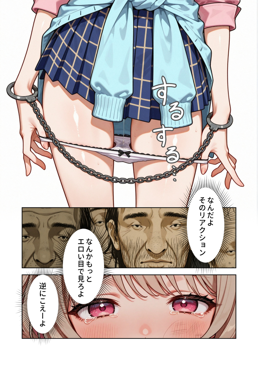 【えろまんが】JKのカラダに転生したらエッチが気持ち良すぎて…