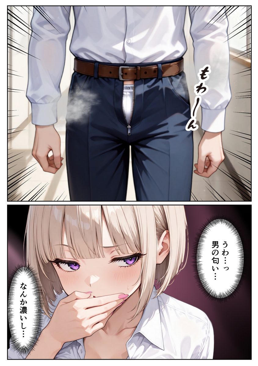 【えろまんが】快楽を求めてヤリまくる二人にドキドキが止まらない！