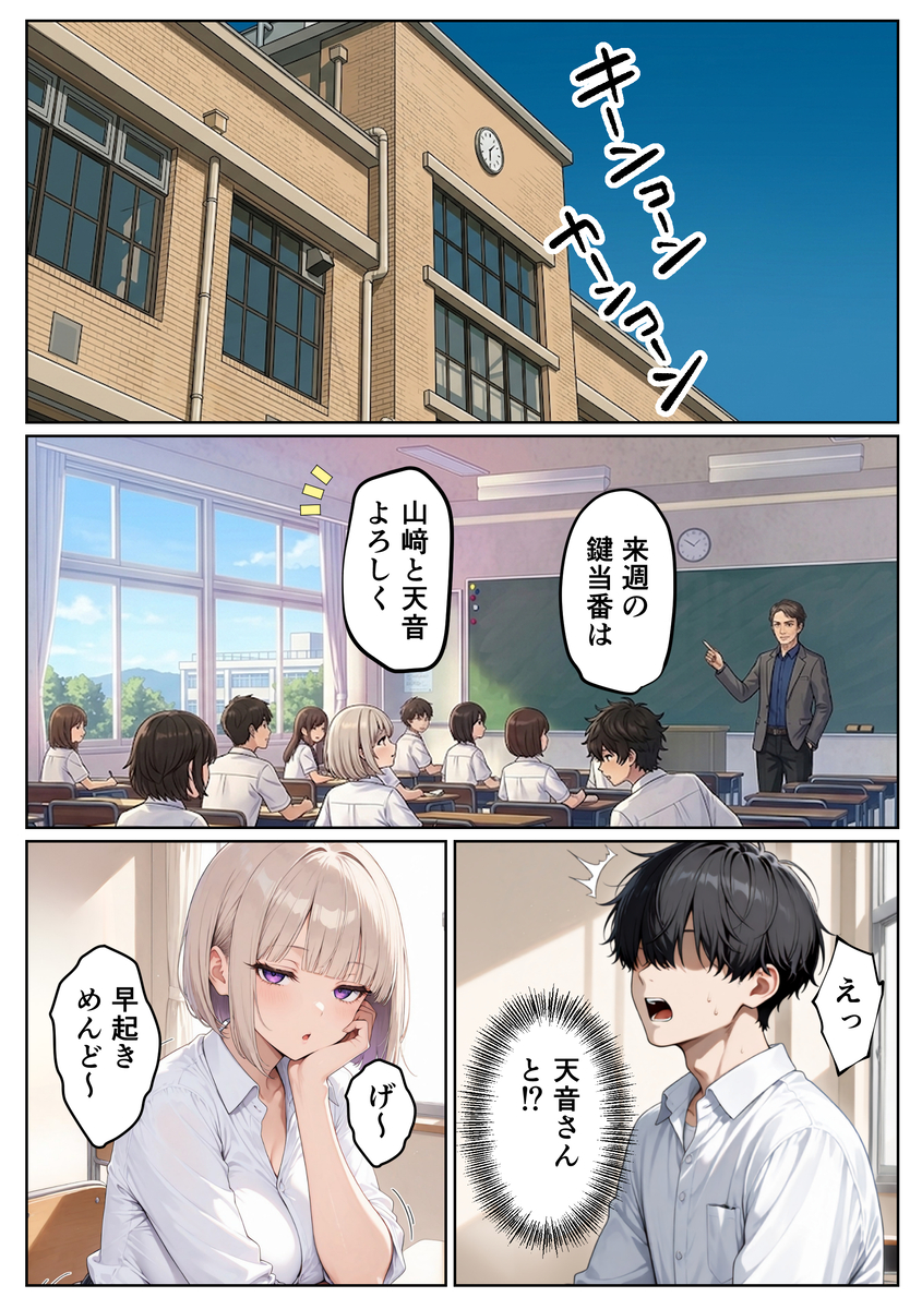 【えろまんが】快楽を求めてヤリまくる二人にドキドキが止まらない！