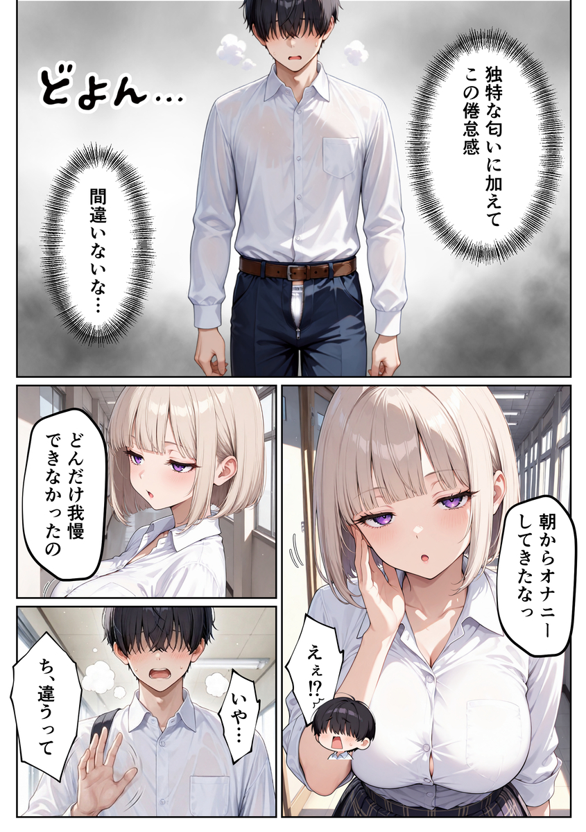 【えろまんが】快楽を求めてヤリまくる二人にドキドキが止まらない！
