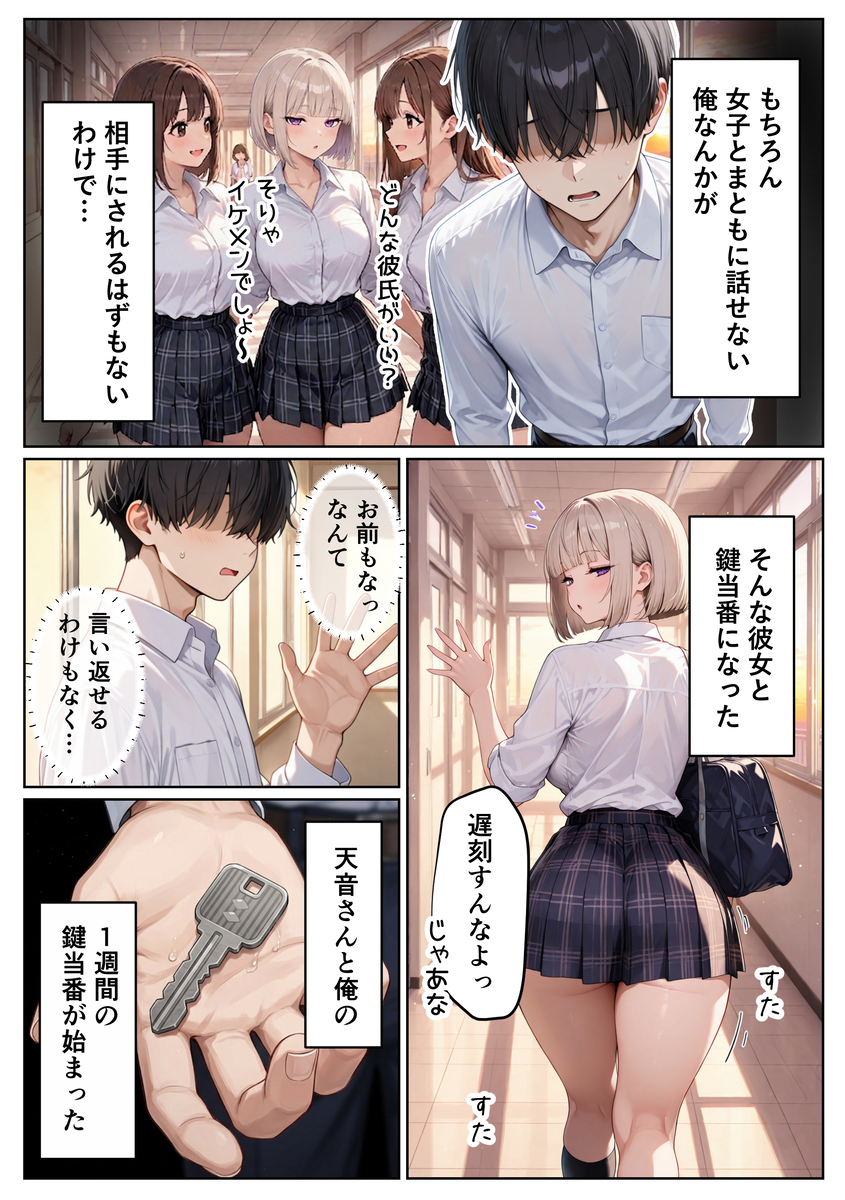【えろまんが】快楽を求めてヤリまくる二人にドキドキが止まらない！
