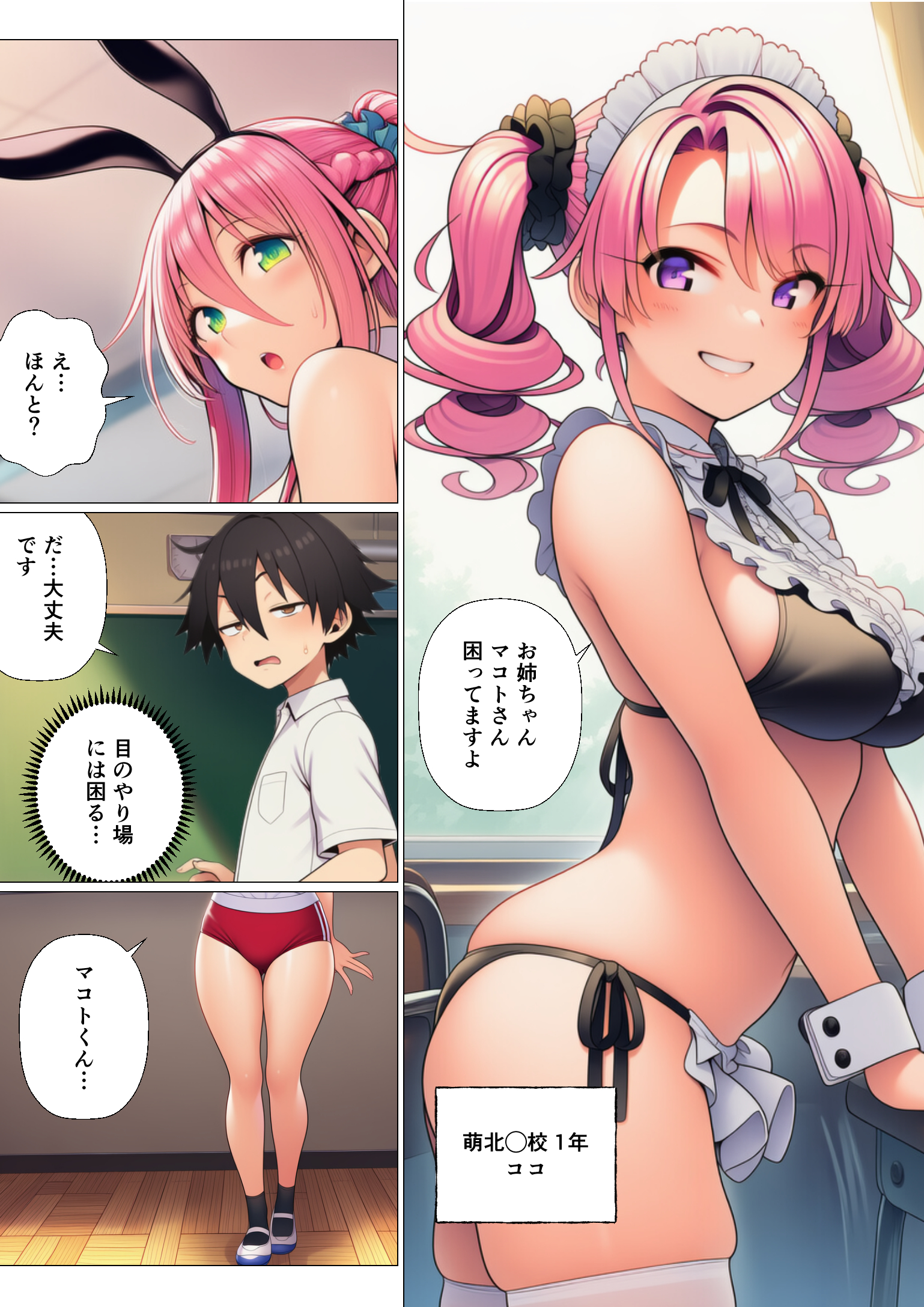 【えろまんが】転校先で入部した部活がハーレムすぎて最高なんですけどwww