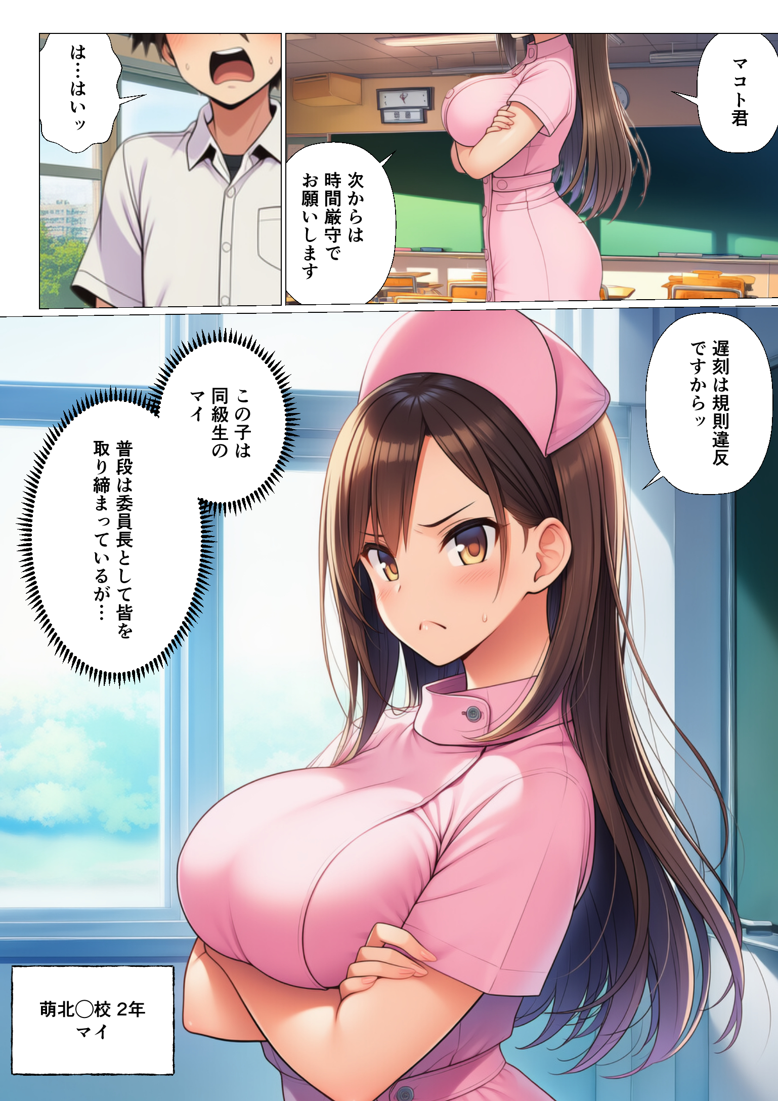 【えろまんが】転校先で入部した部活がハーレムすぎて最高なんですけどwww