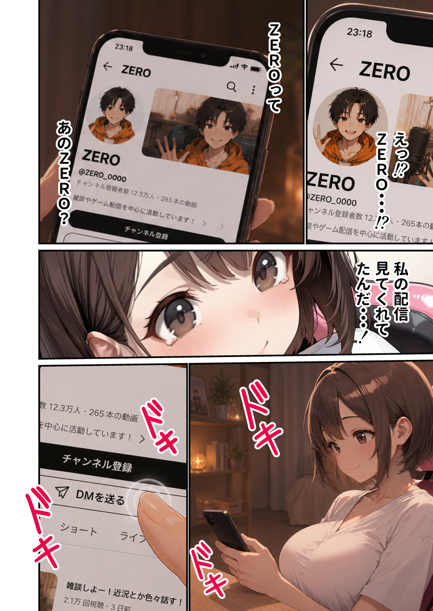 【えろまんが】会員限定サブスクのエッチな配信で稼ぎまくってるOLさんの結末が…