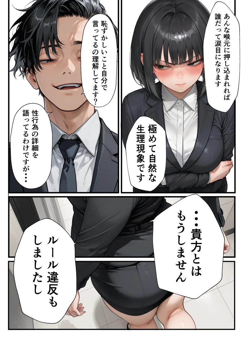 【エロマンガ】ムカつく女は抱いてわからせる…男の本能だなwww