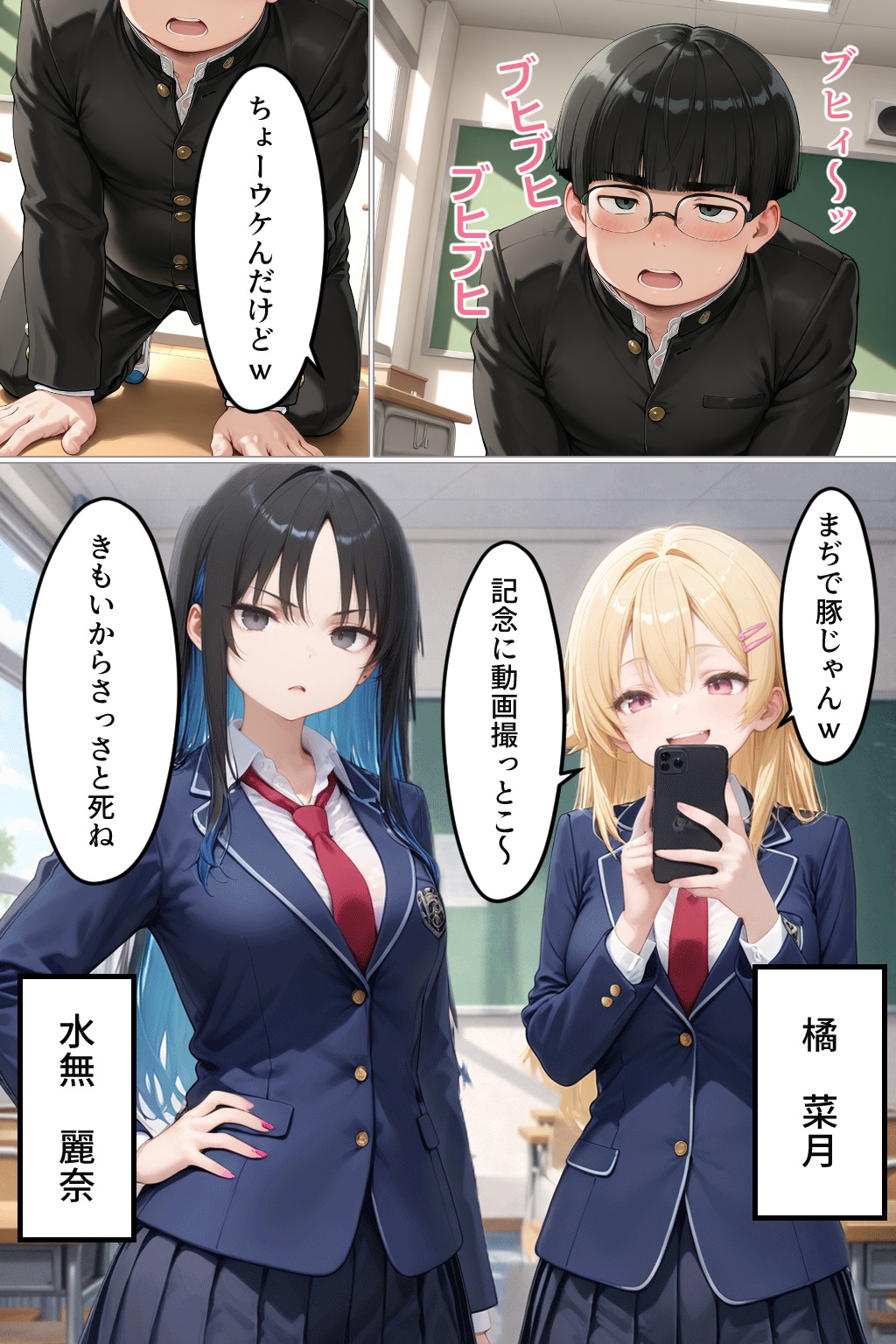 【えろまんが】過去に俺を虐めた女達に復讐エッチって痛快すぎる
