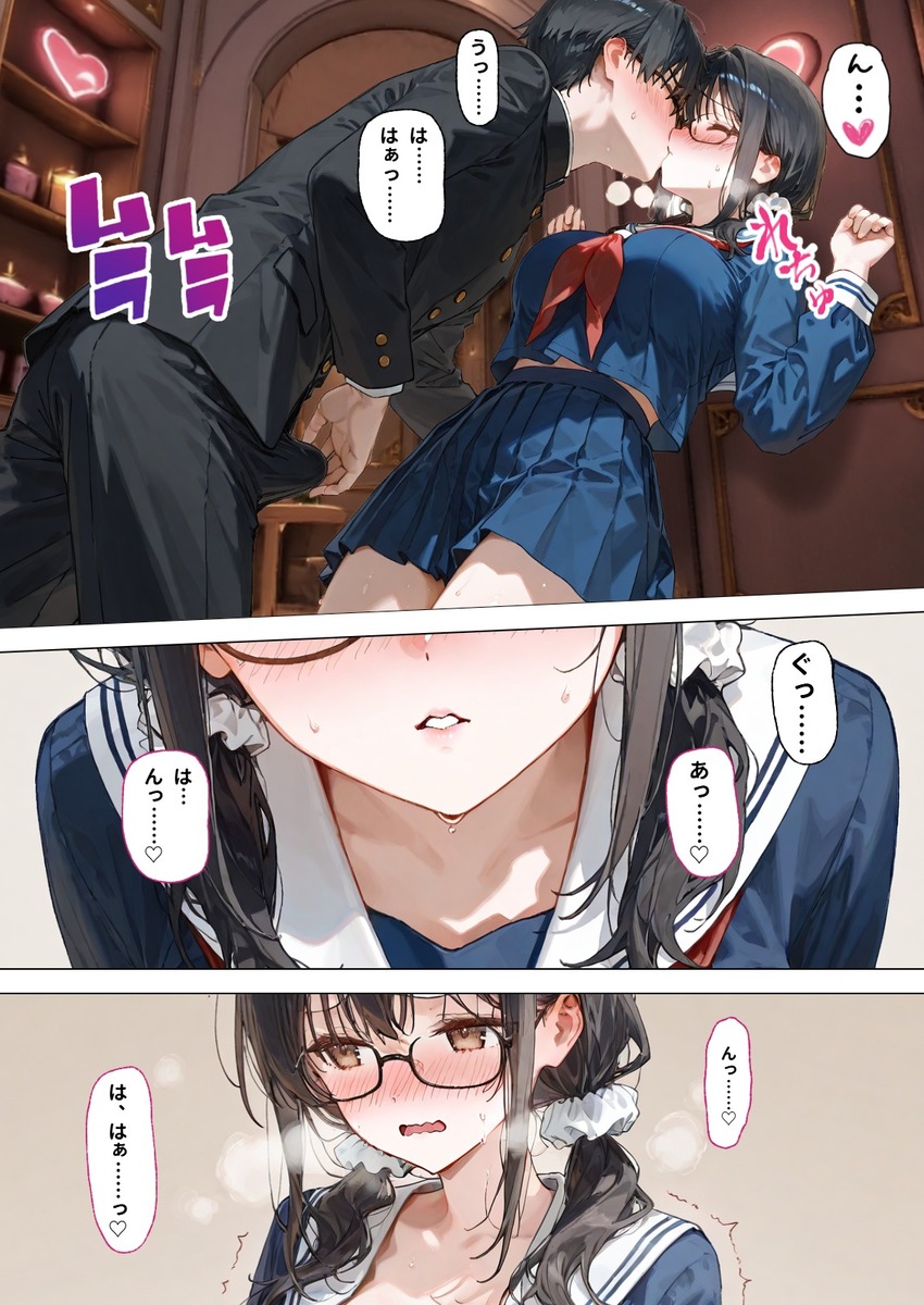 【えろまんが】思春期男女が性欲我慢してからの大解放セックスがエチエチすぎるwww