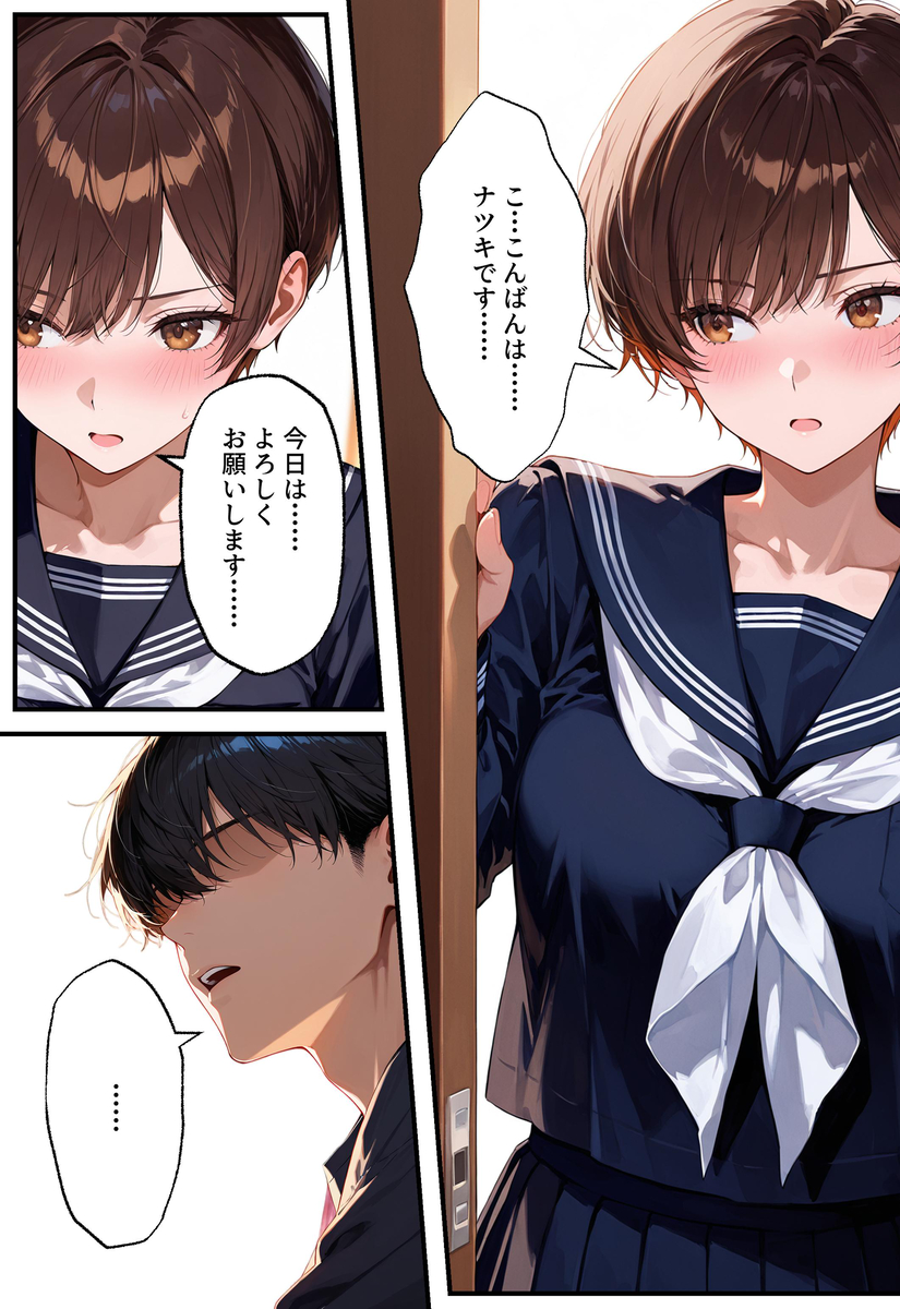 【エロマンガ】昔大好きだった女の子とデリヘルで再会って…