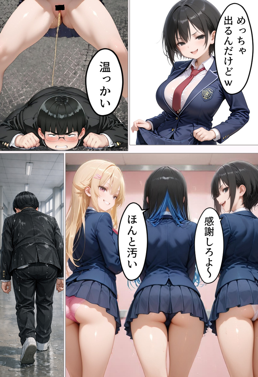 【えろまんが】過去に俺を虐めた女達に復讐エッチって痛快すぎる