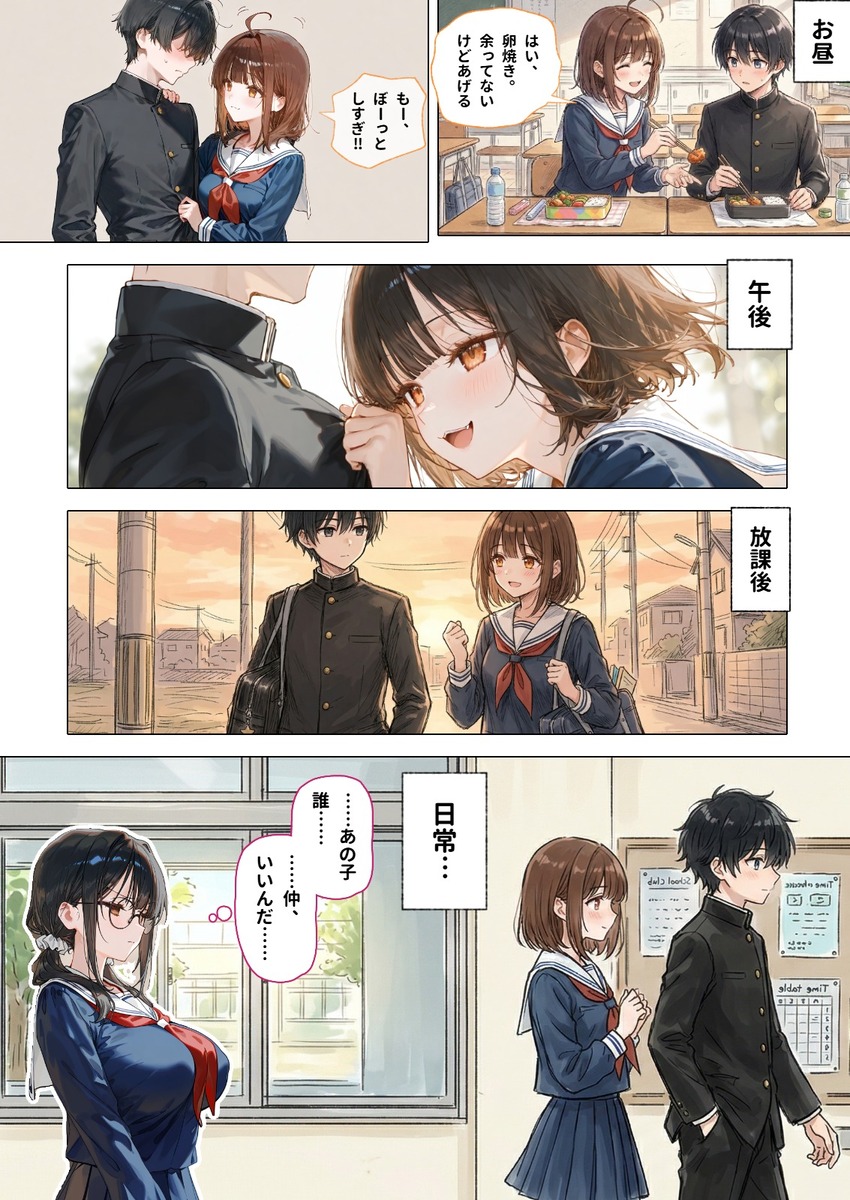 【えろまんが】思春期男女が性欲我慢してからの大解放セックスがエチエチすぎるwww