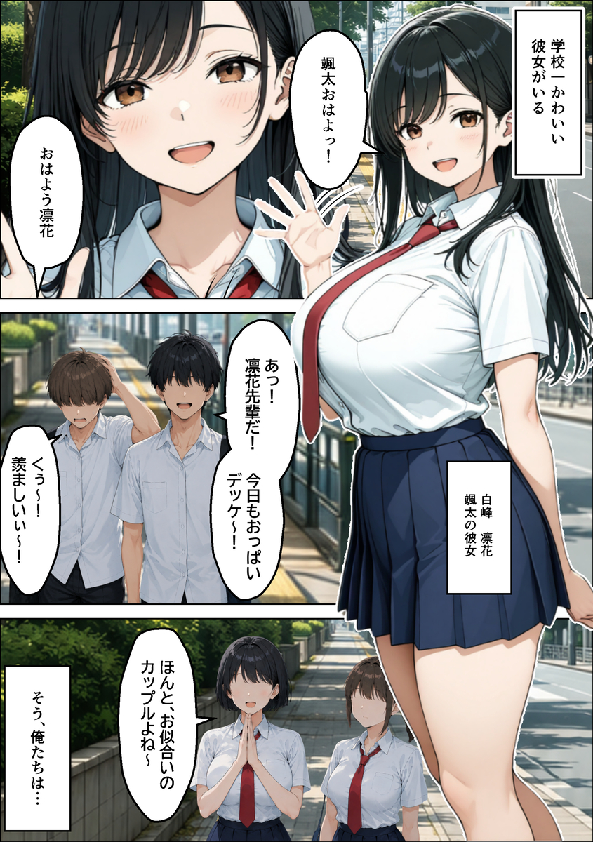 【えろまんが】強すぎるザーメンでイキ狂わされる巨乳ちゃん