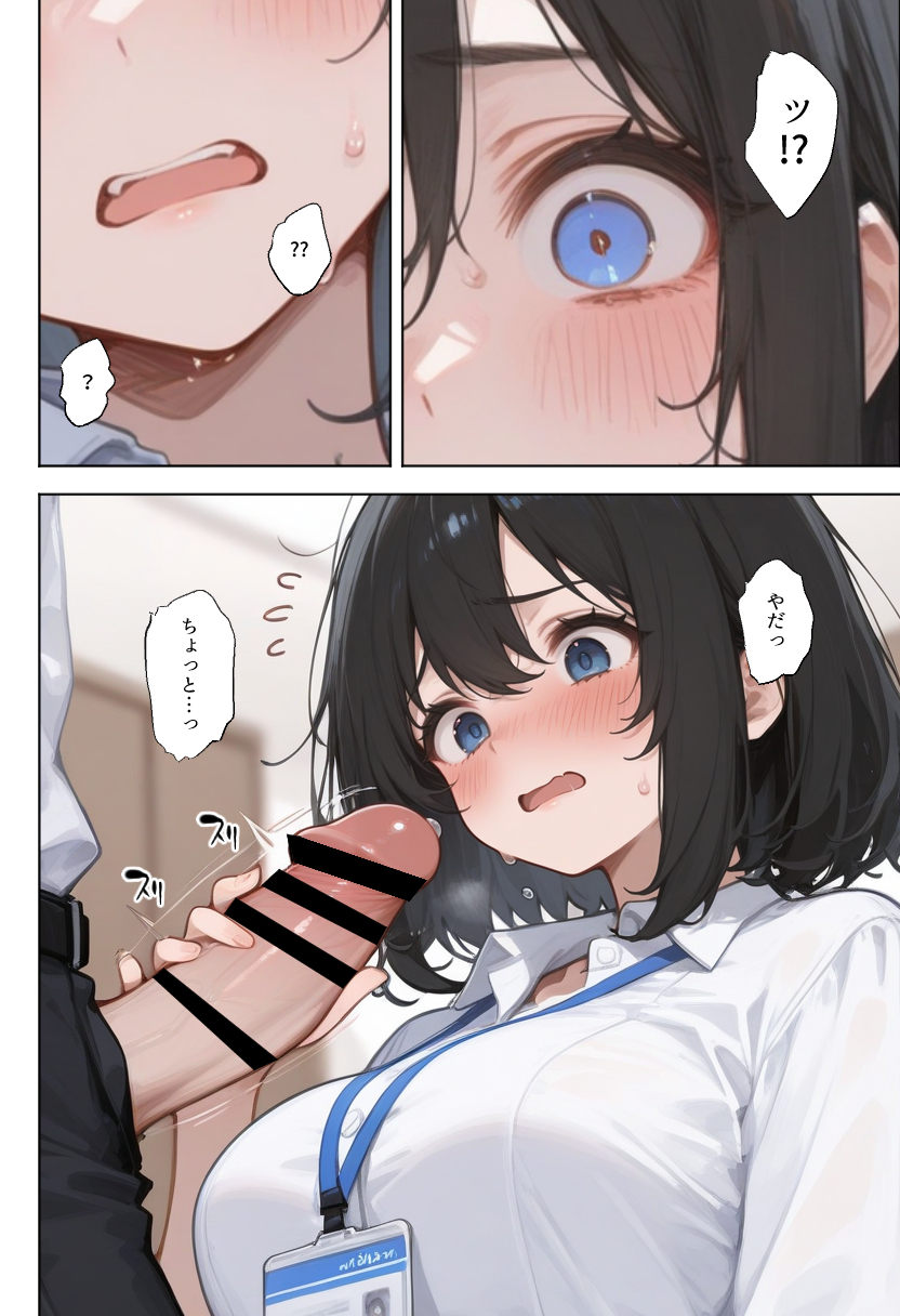 【えろまんが】職場で人気の女の子をワカラセルにはこの作戦しかないなwww