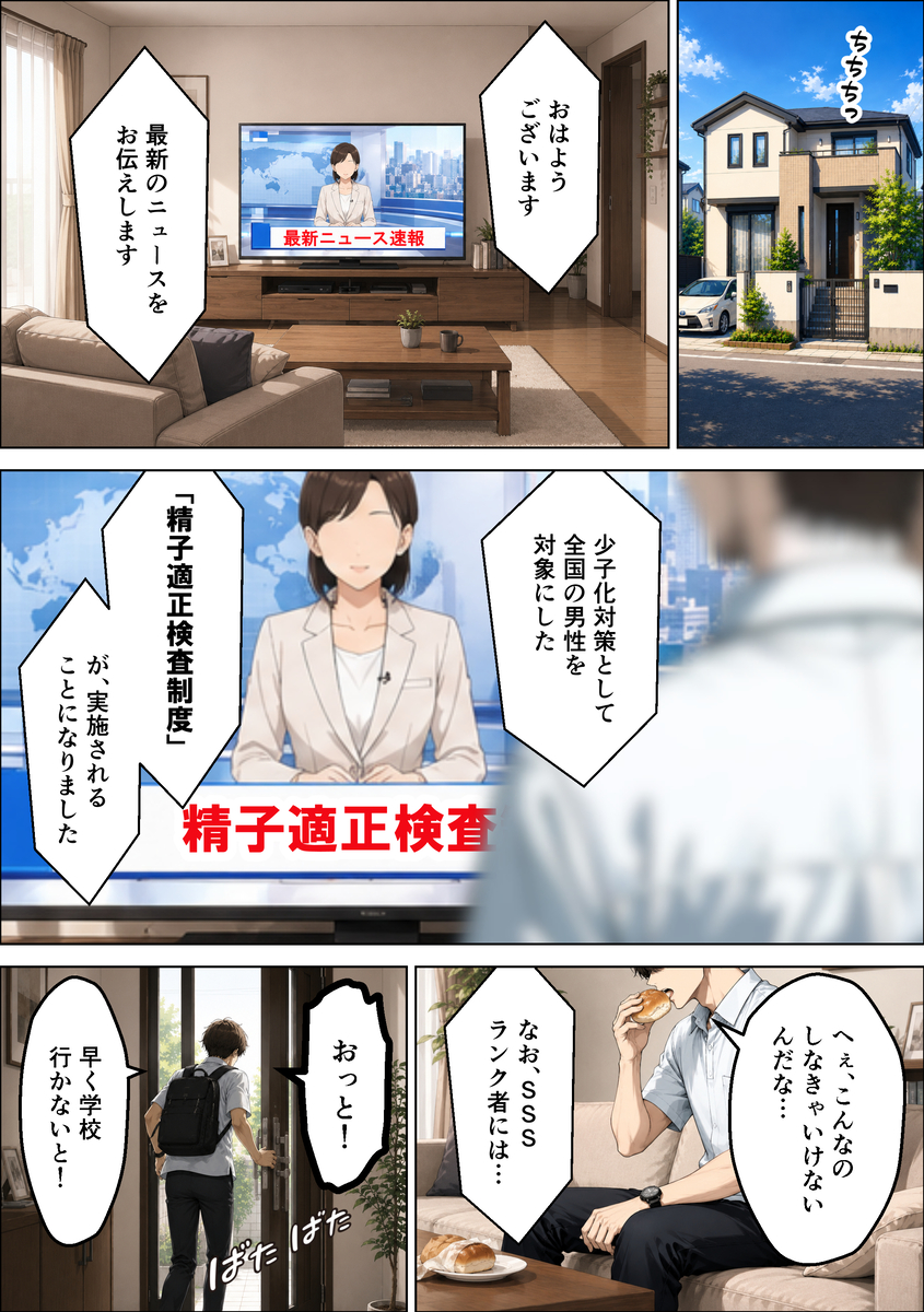 【えろまんが】強すぎるザーメンでイキ狂わされる巨乳ちゃん