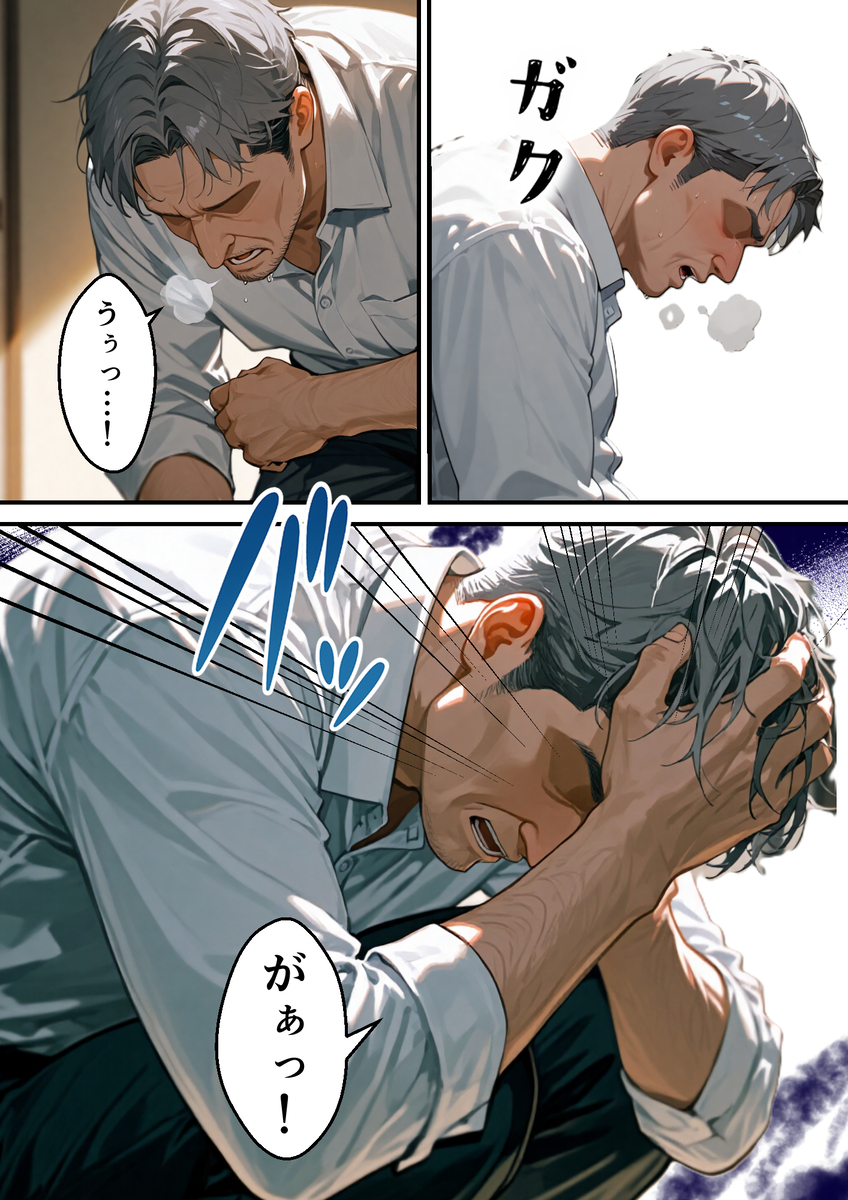 【えろまんが】長い月日沈黙していた男の眠る下半身は爆発寸前になり…