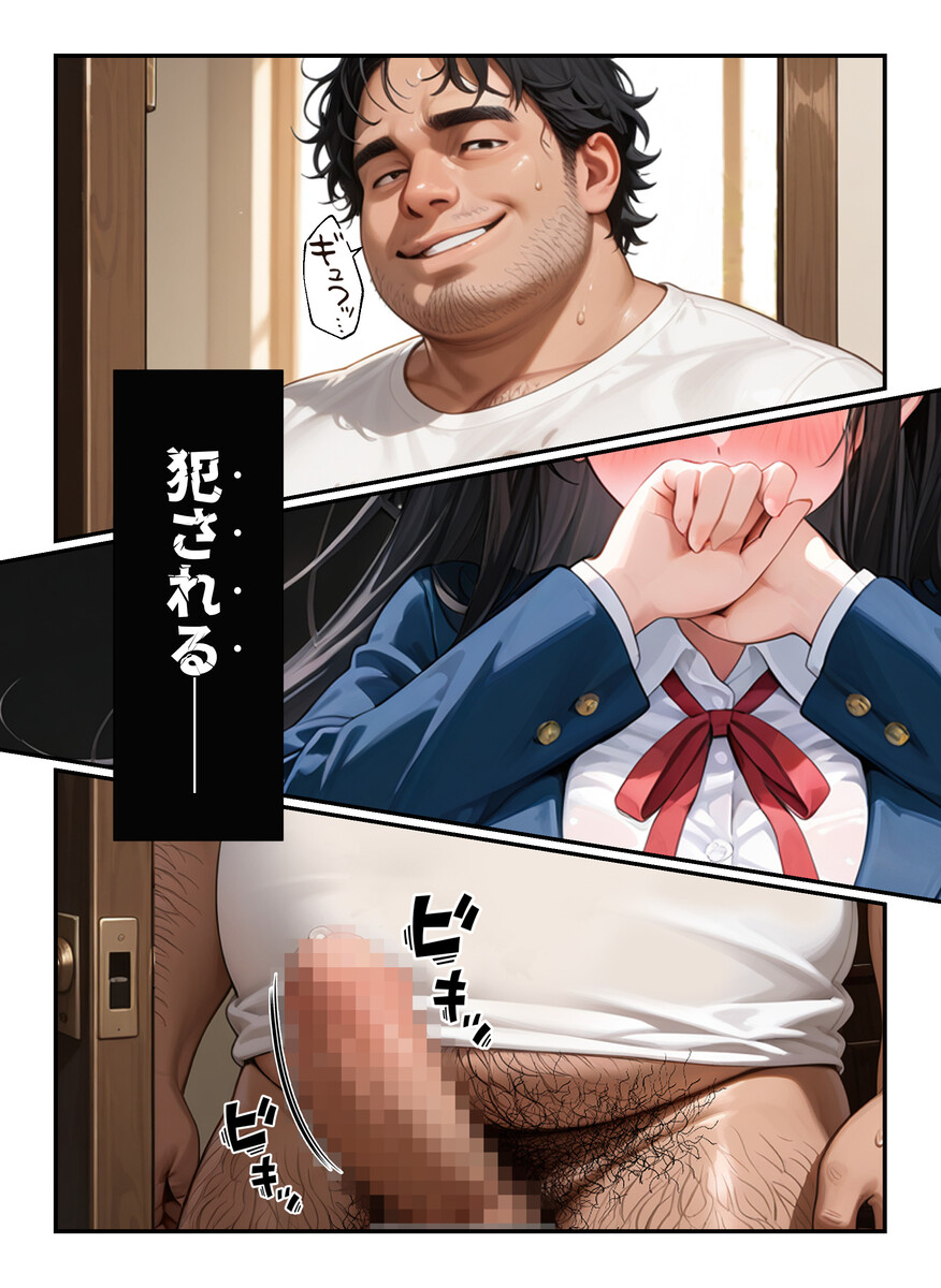 【えろまんが】美少女とキモデブの交わり合いが俺達を刺激する…
