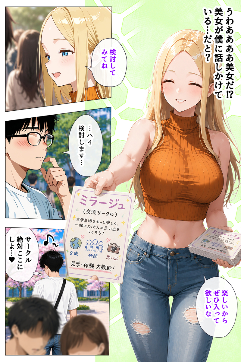 【えろまんが】王様ゲームから始まるハーレム生活がヤバいwww