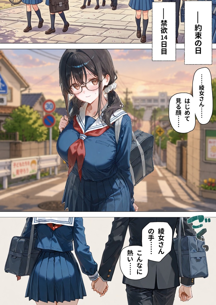 【えろまんが】思春期男女が性欲我慢してからの大解放セックスがエチエチすぎるwww