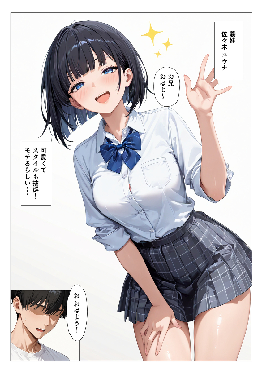 【エロ漫画】こんな誘惑されたら誰だって我慢できない！愛情溢れ出す濃厚セックスに興奮が収まらない！