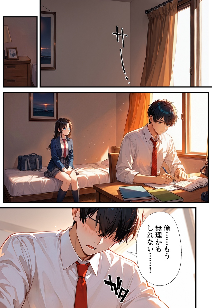 【えろまんが】地味で目立たないクラスメイトの正体がまさかの新人女優で…そんな女の子に誘われてエッチなことに…