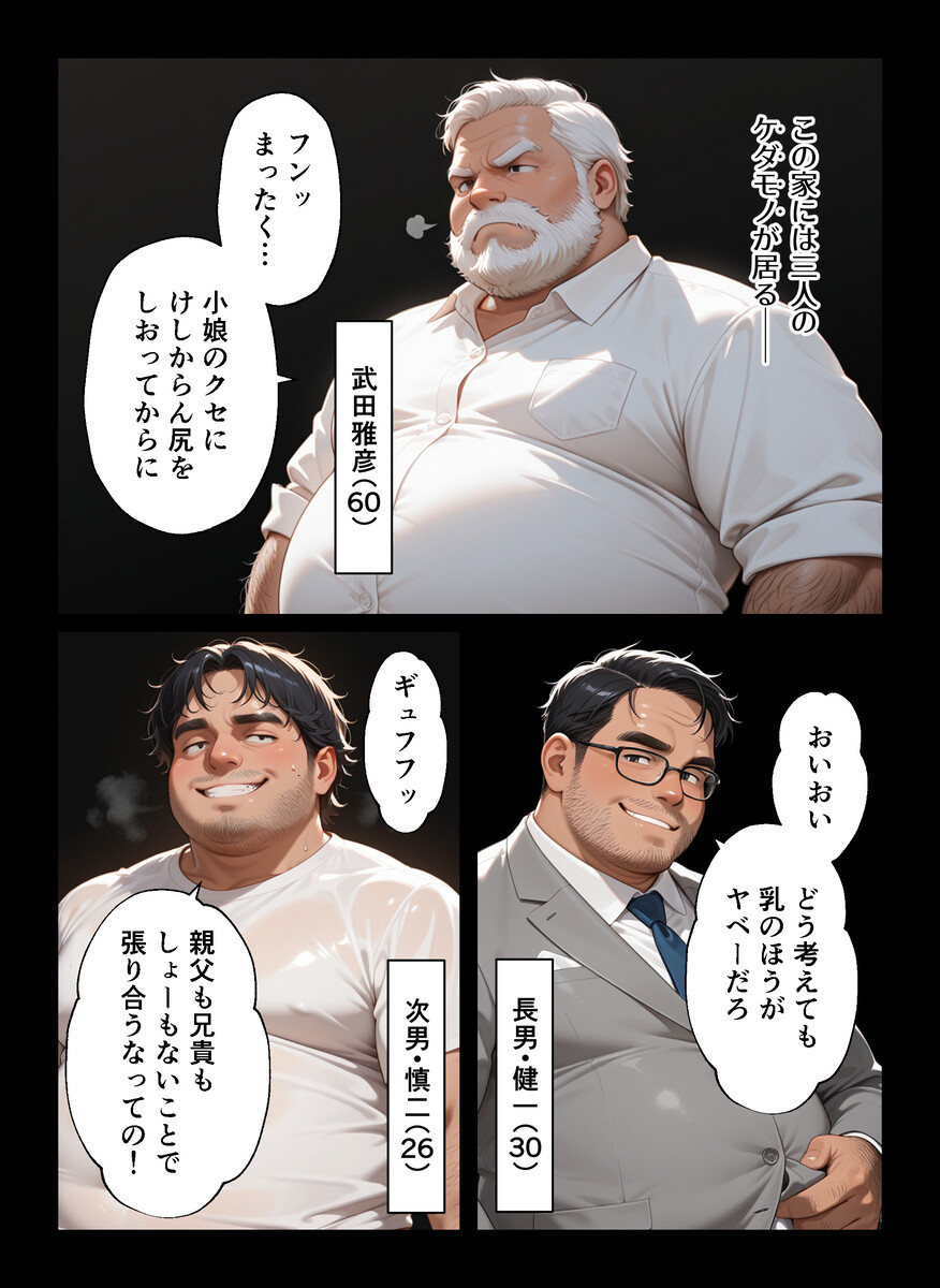 【えろまんが】美少女とキモデブの交わり合いが俺達を刺激する…