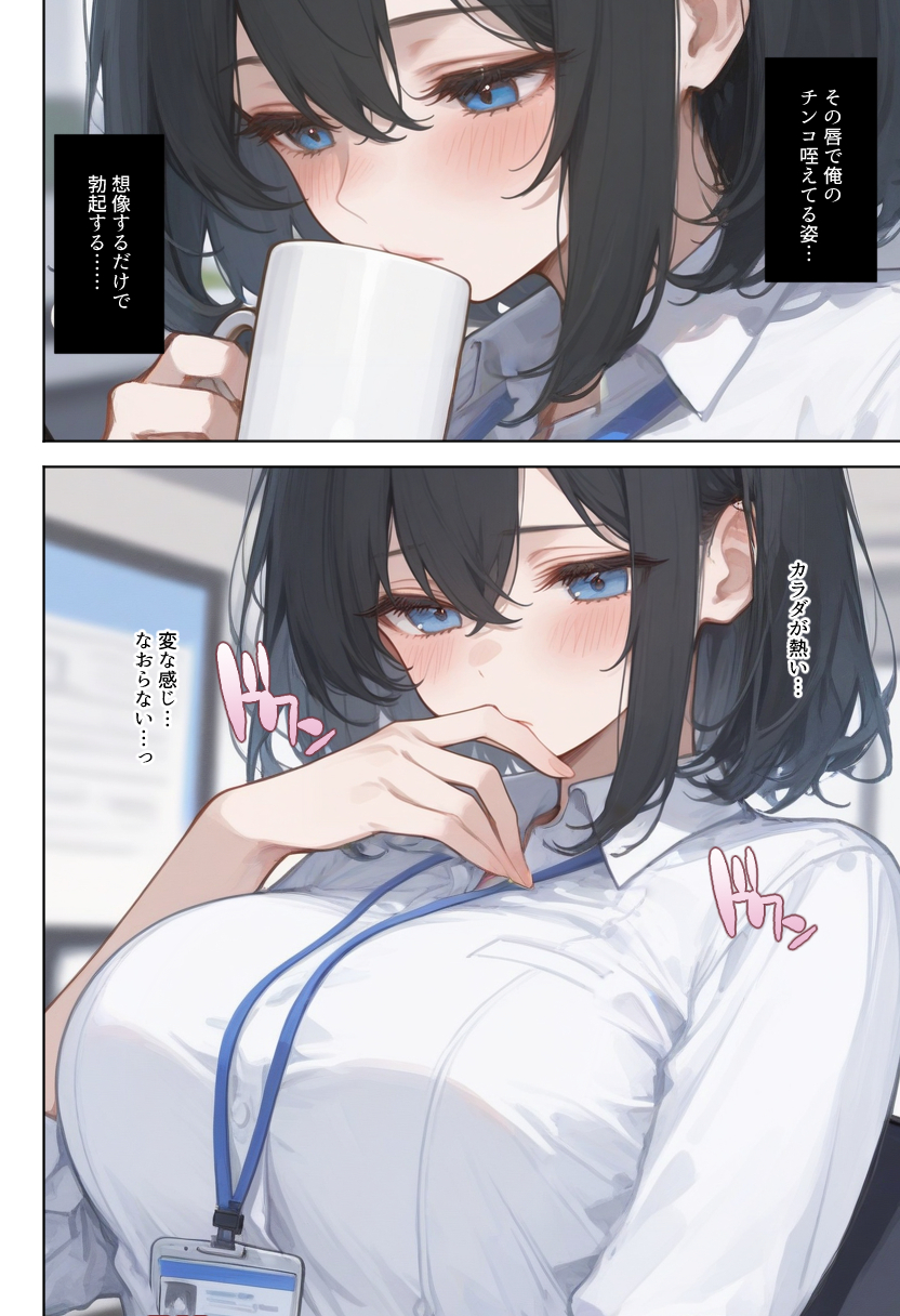 【えろまんが】職場で人気の女の子をワカラセルにはこの作戦しかないなwww