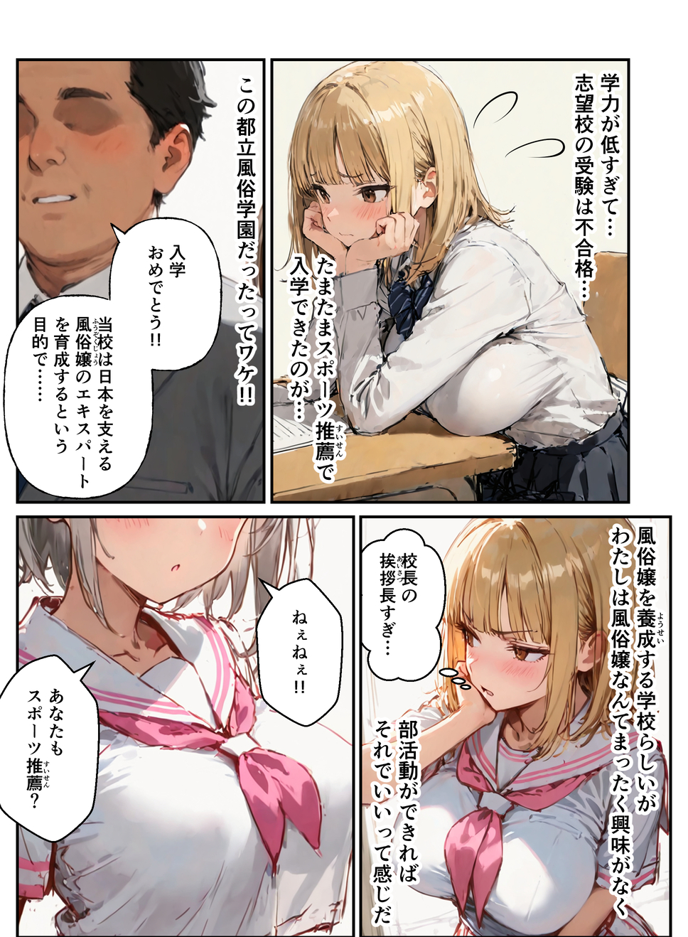 【エロ漫画】部活女子達が種付けセックスしてる姿がヤバ過ぎるwww