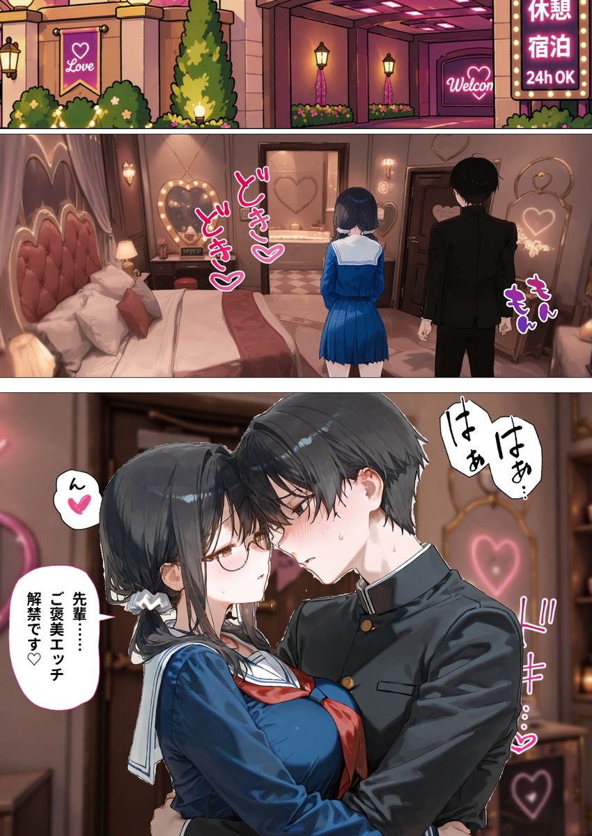 【えろまんが】思春期男女が性欲我慢してからの大解放セックスがエチエチすぎるwww