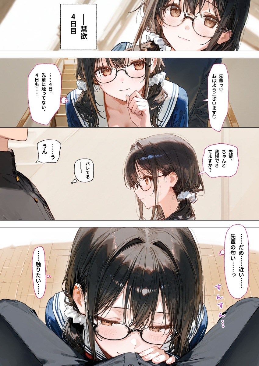【えろまんが】思春期男女が性欲我慢してからの大解放セックスがエチエチすぎるwww