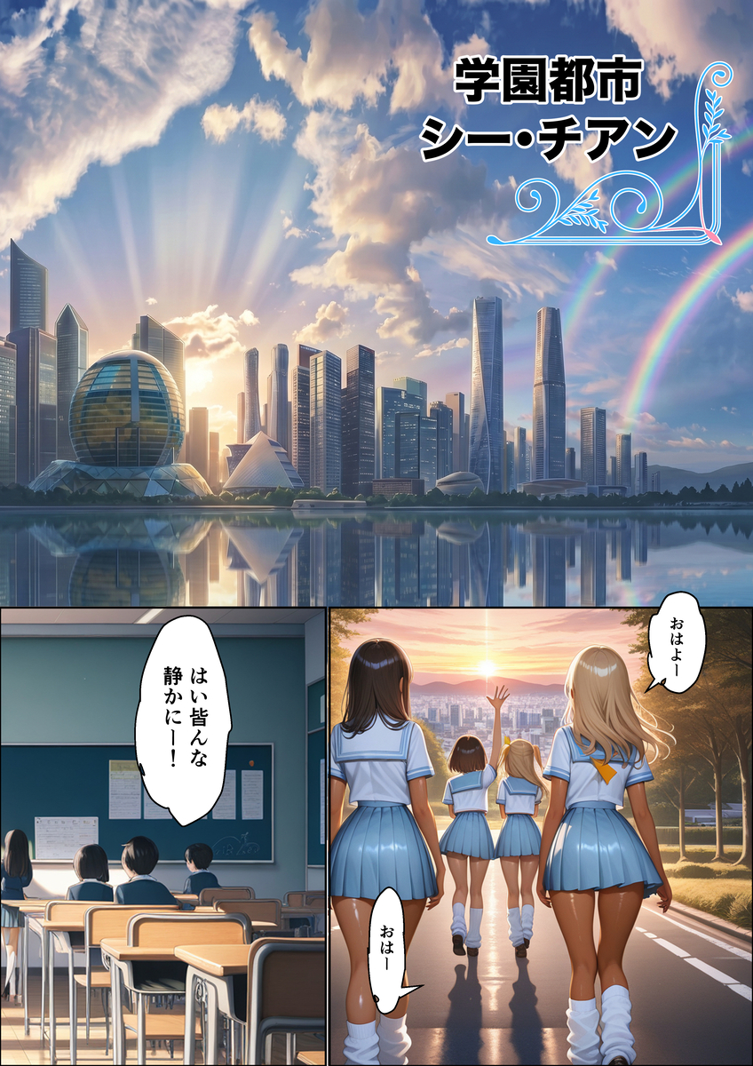 【えろまんが】サキュバス痴女教師によるショタ生徒へエッチな攻撃がヤバい！