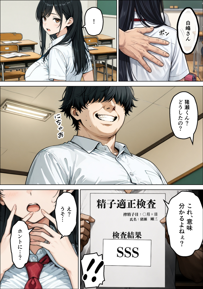 【えろまんが】強すぎるザーメンでイキ狂わされる巨乳ちゃん