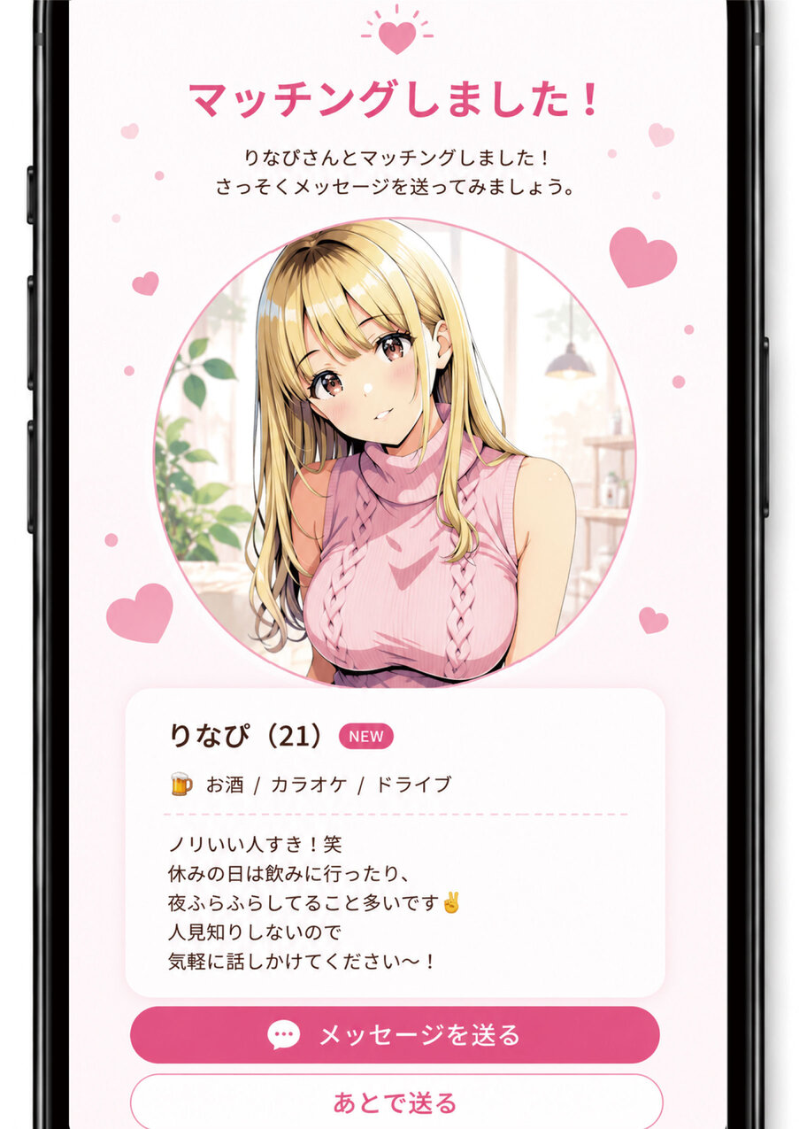 【えろまんが】マチアプでこんなエッチな人妻さんと出会えたら最高ですね！